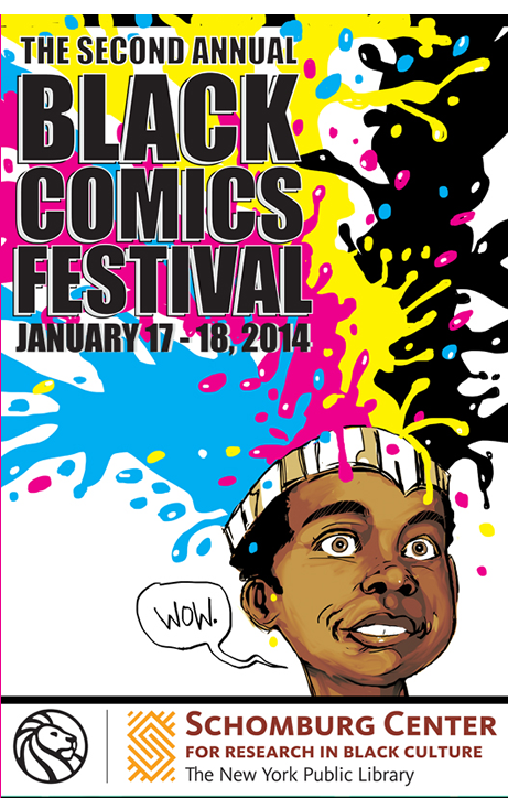 Free Black Comic Event in Harlem, NY : Sat . Jan.18. 2014