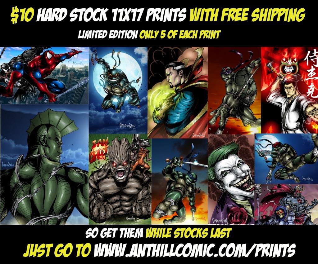 Merry Christmas print deal from www.anthillcomic.com