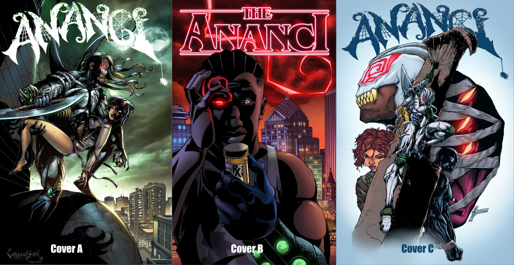 ANANCI issue # 1 is out today!! with 3 dynamic covers