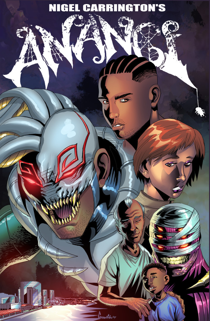 Nigel Carrington’s Ananci trade paperback is out now!